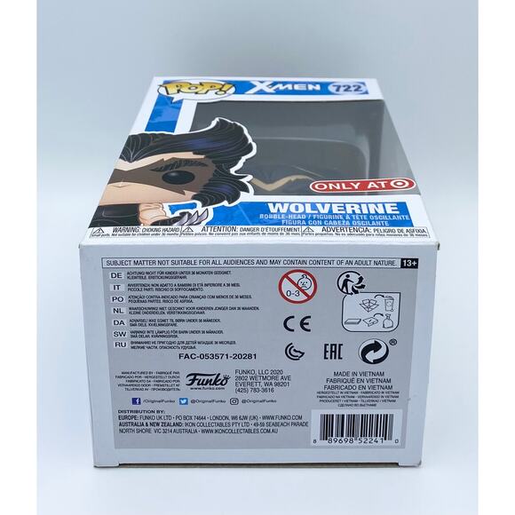 Marvel Retro Wolverine X-Men Target Exclusive Funko Pop - Picture 6 of 6